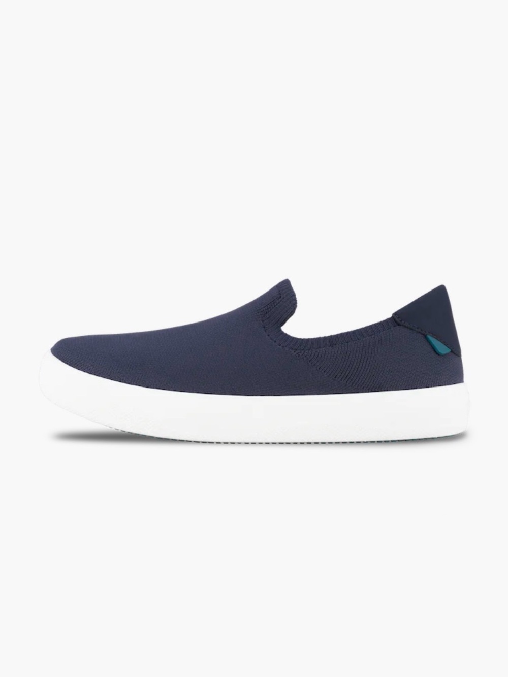 Vessi 7 Waterproof Knit Breathable Slip On Sneaker Outdoor Coastal Nautical Eco